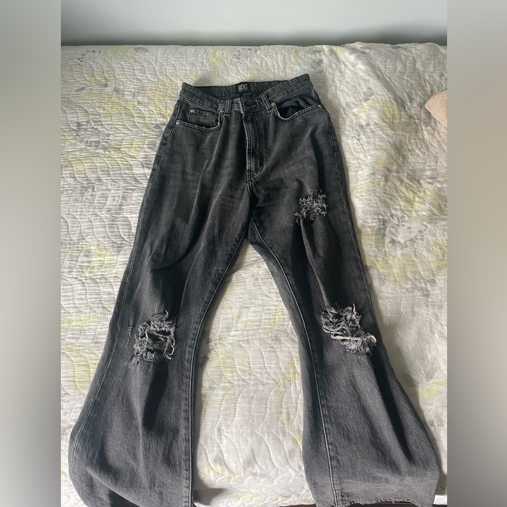 BDG urban outfitters black flare jeans